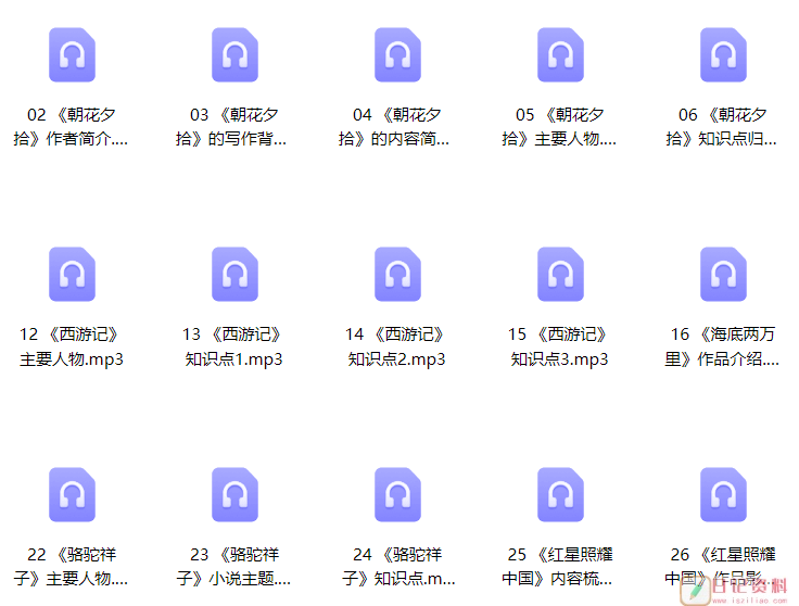12部名著导读